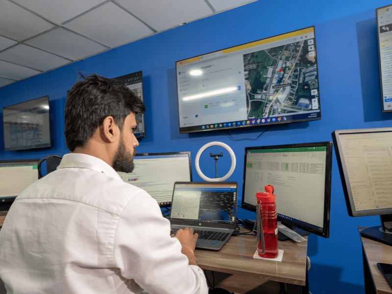 KIN Business Optimisation Drayage and Trucking Dispatcher working
